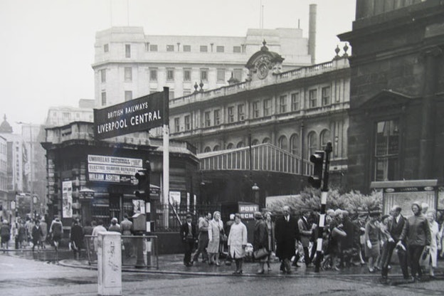 This image of Liverpool Central station is from the Mapping Memory project.