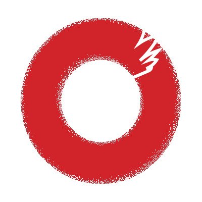 The Portalis logo: a red circle with a white jagged line through one side