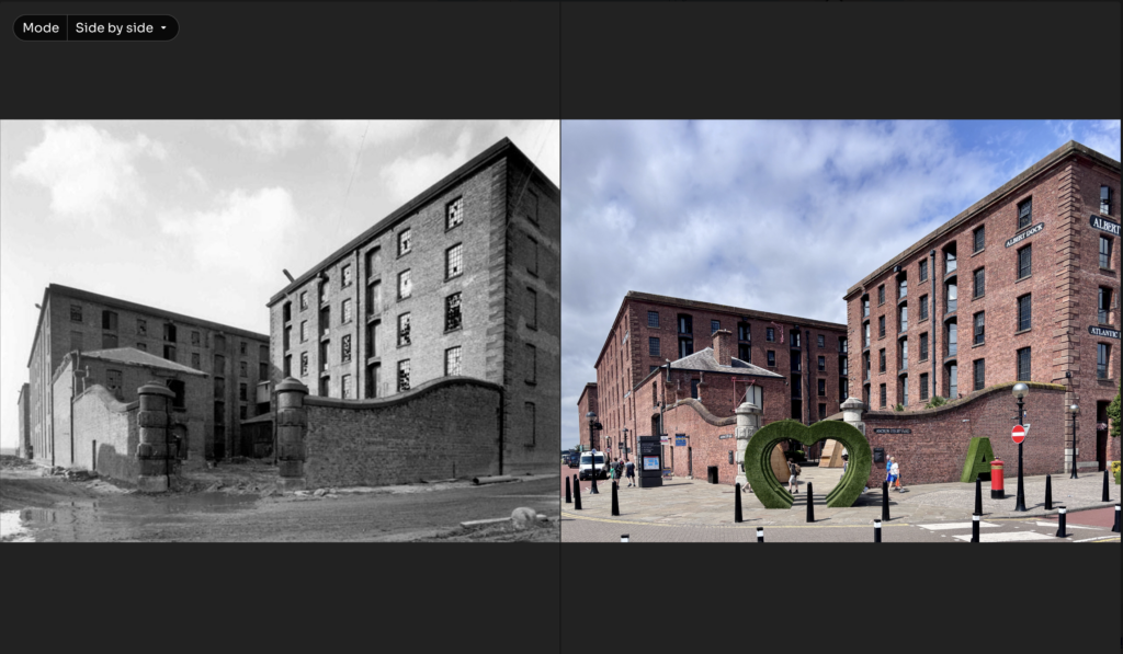 Image Comparison side-by-side