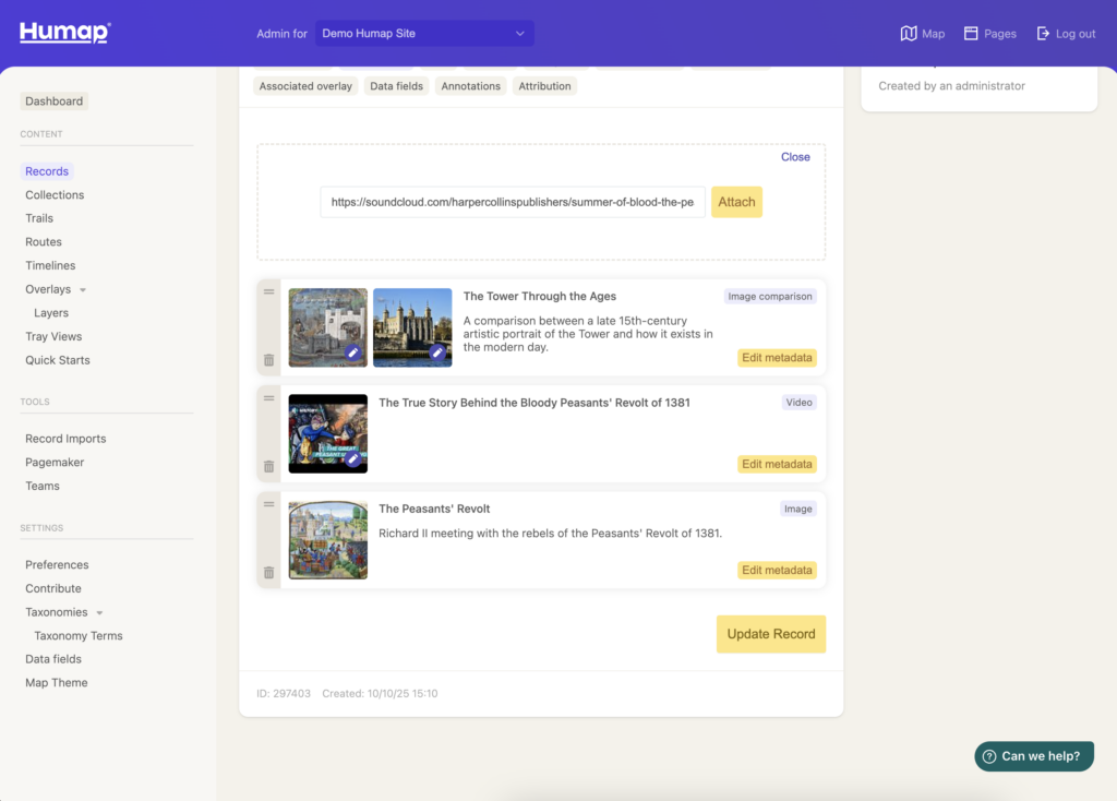 Add Soundcloud items via URL